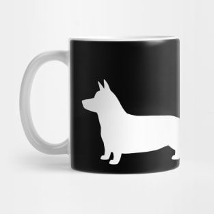 Pembroke Welsh Corgi Silhouette Mug